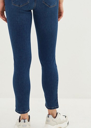 LC Waikiki Lacivert Hamile Skinny Jean - Görsel 5
