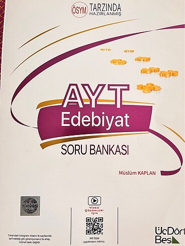 Ayt edebiyat Soru bankası (345 )