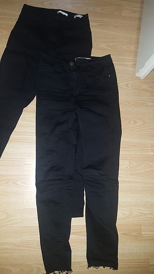 2 siyah pantolon