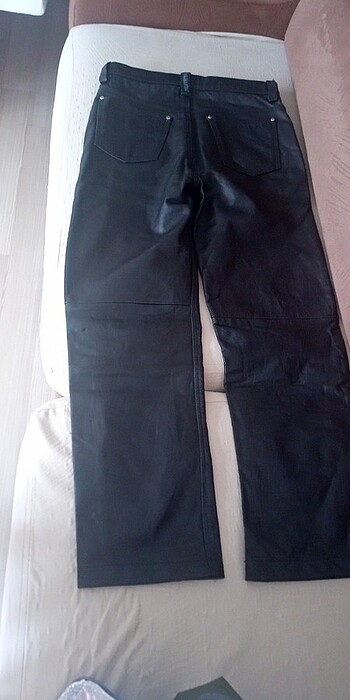 DAKOTA marka deri pantolon bel 83 cm boy 102 cm kuryeler için - Görsel 8