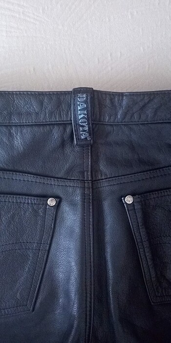 DAKOTA marka deri pantolon bel 83 cm boy 102 cm kuryeler için - Görsel 9