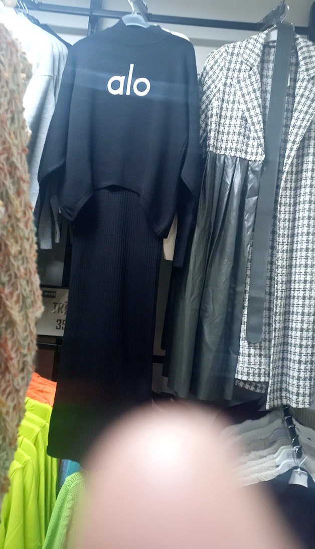 Kadın Uzun Triko Elbise ikili takım jile ve pelerinli kazak - Görsel 2