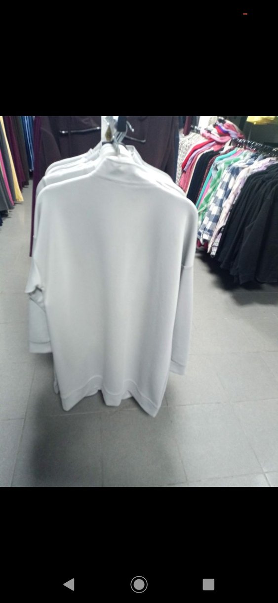 Fermuarlı Kadın Sweatshirt 36+38-40-42-44 beden mevcut! - Görsel 2