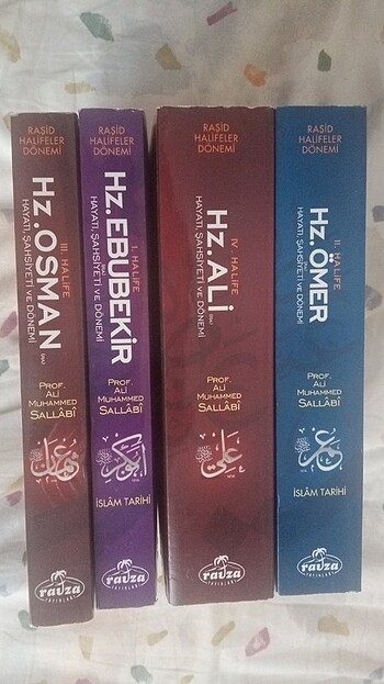 Raşid Halifeler Dönemi 4 Takım Cilt - Ali Muhammed Sallabi