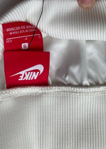 s Beden Nike Beyaz Düğmeli Erkek Spor Pantolon