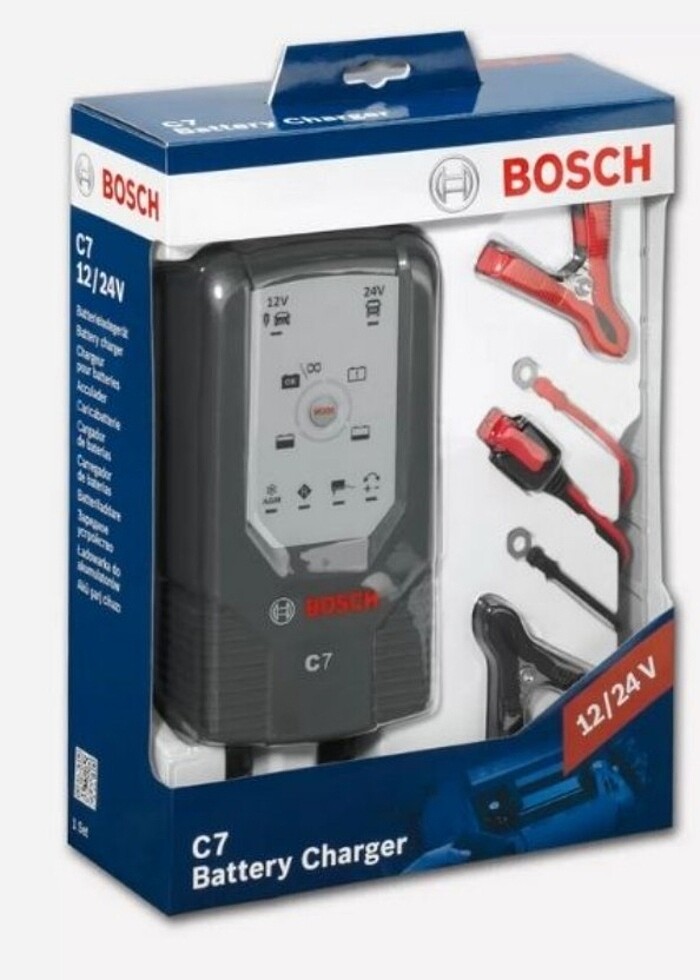 Bosch C7 akü şarj cihazı - Görsel 2