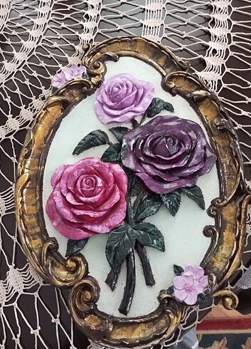  Beden Capodimonte tarzı duvar süsü