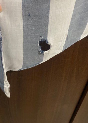 Mavi Çizgili Uzun Tunik - Görsel 5