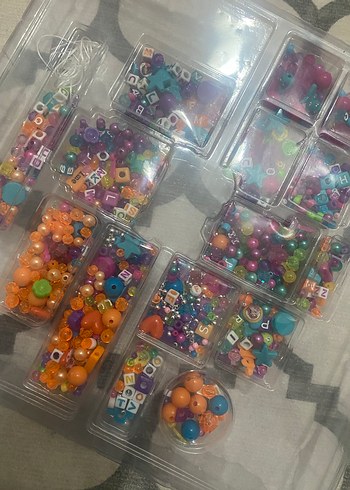 Renkli Boncuklu Çocuk Takı Seti - Görsel 4