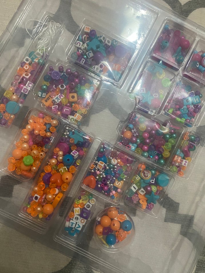 Renkli Boncuklu Çocuk Takı Seti - Görsel 4