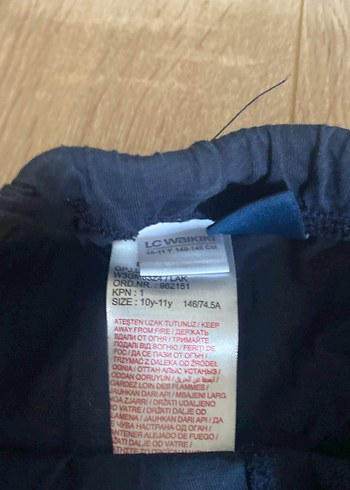 Çocuk Dar Kesim Lacivert Eşofman Altı - Görsel 4