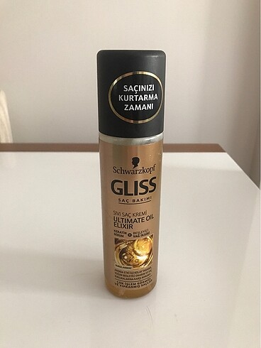 Gliss ultimate oil repair sıvı saç kremi