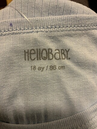 12-18 Ay Beden HelloBaby Body - Zıbın %70 İndirimli.