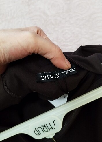 Dilvin straplez keten elbise ve hasır çanta - Görsel 9