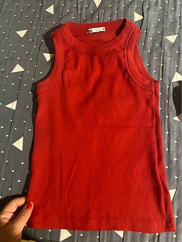 Zara Crop kırmızı