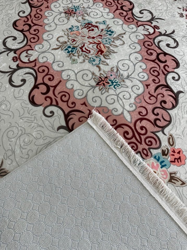 Desenli Renkli Halı 180x280 Yıkanabilir Kaymaz Halı - Görsel 2