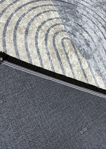 Gri Çağdaş Desensiz Halı 180x280 Yıkanabilir Kaymaz Halı - Görsel 4