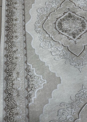 Bej Renkli Klasik Desensiz Halı - Görsel 3