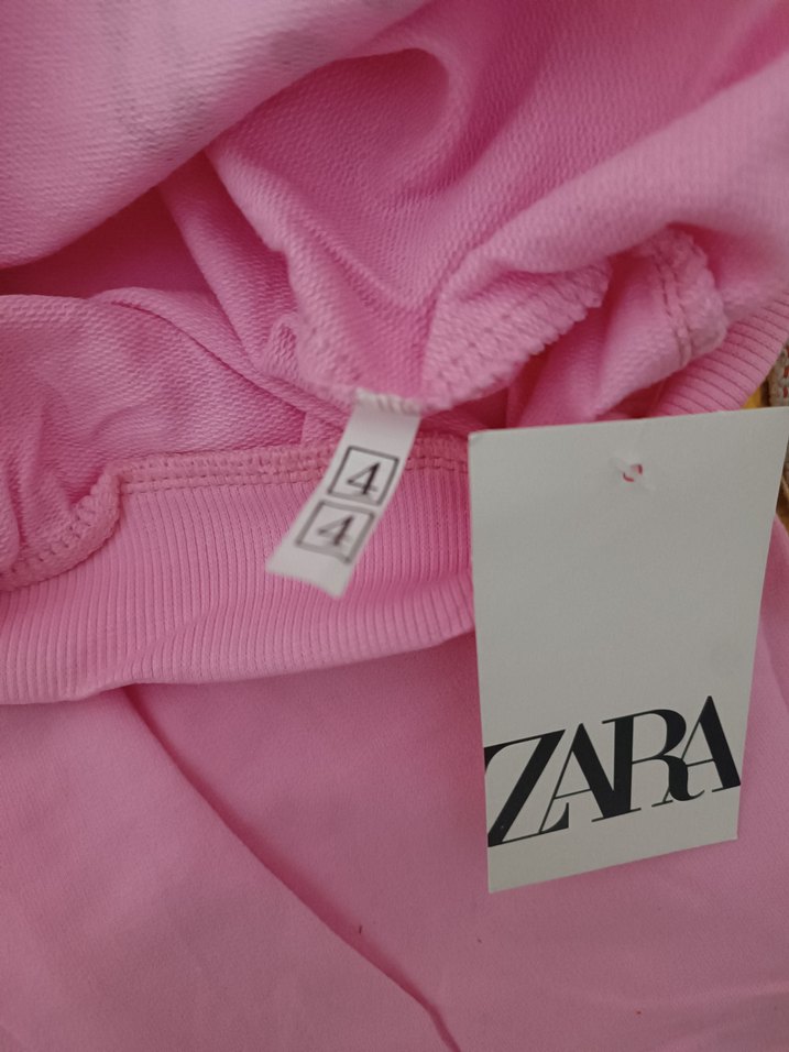 Pembe Barbie Desenli Kız Eşofman Takımı - Görsel 3