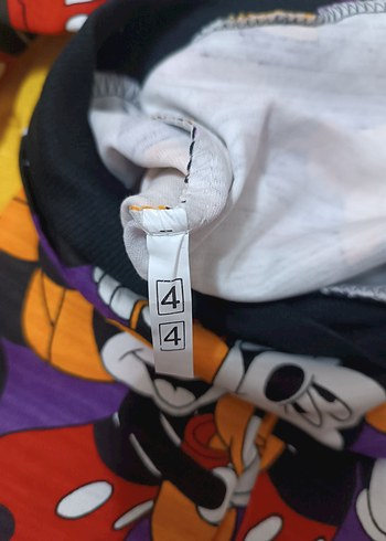 Renkli Mickey Mouse Desenli Erkek Çocuk Eşofman Takımı - Görsel 3