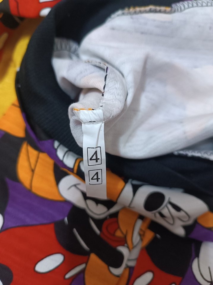 Renkli Mickey Mouse Desenli Erkek Çocuk Eşofman Takımı - Görsel 3