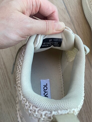 37 Beden ten rengi Renk Ipekyol dokulu sneaker