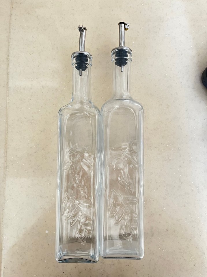 Şeffaf Yağ ve Sirke Şişeleri - Görsel 4