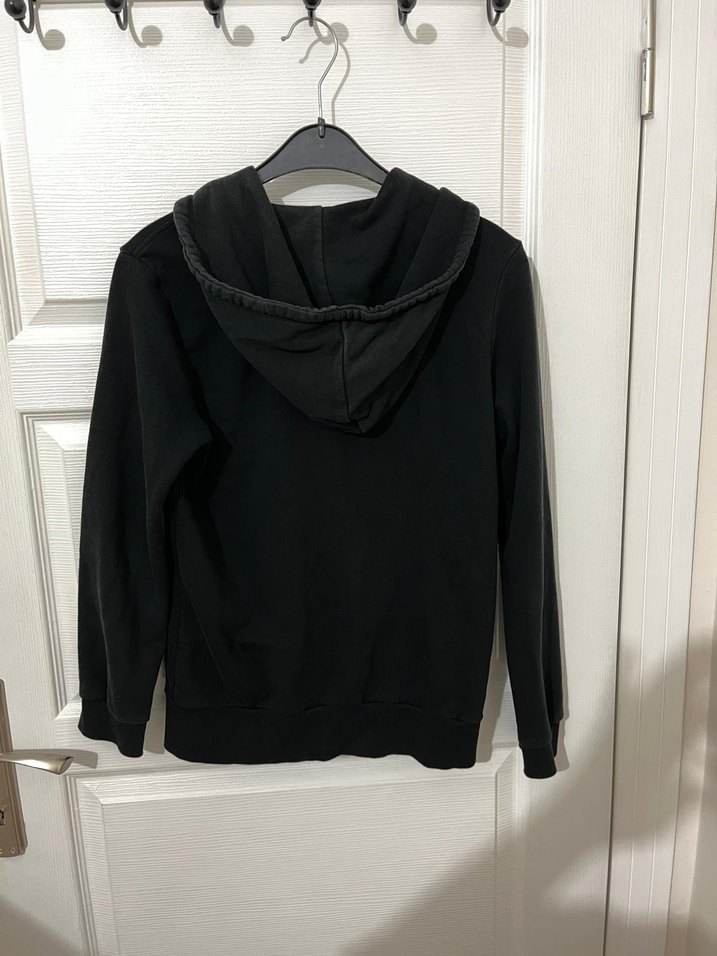 Adidas Siyah Pembe Fermuarlı Spor Ceket - Görsel 2