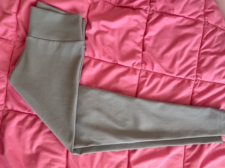 Gri Fitilli Spor Tayt - Görsel 2