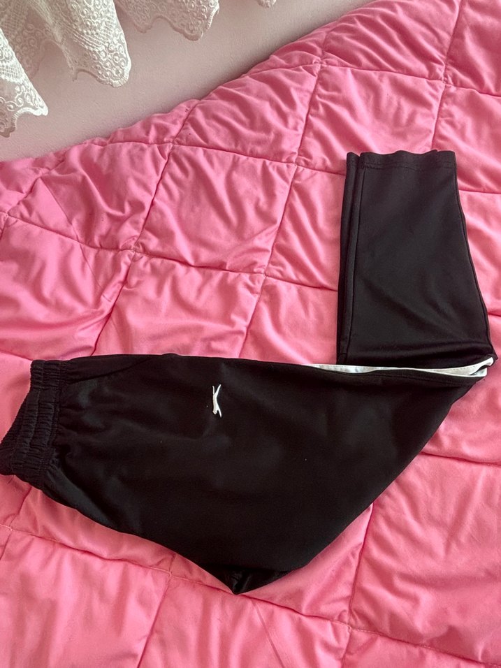 Kadın Siyah Dar Kesim Eşofman - Görsel 2