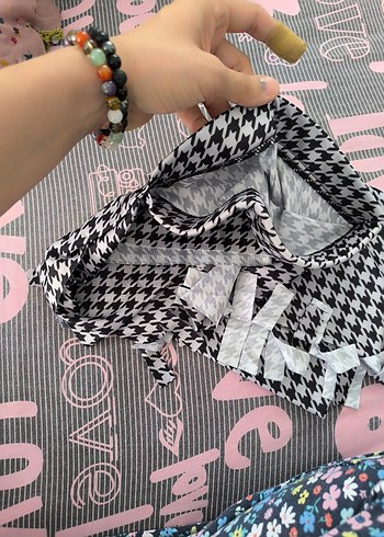 pratik Desenli Şal - Görsel 9