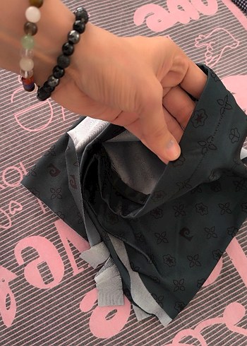 pratik Desenli Şal - Görsel 10