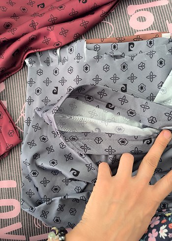 pratik Desenli Şal - Görsel 20