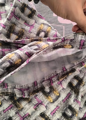 pratik Desenli Şal - Görsel 4