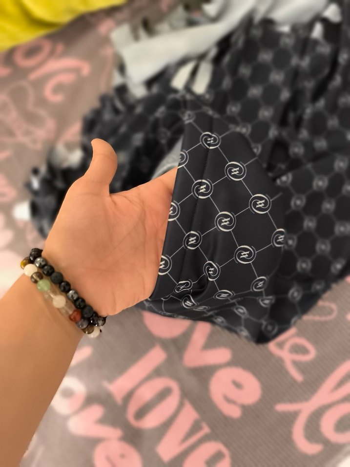 pratik Desenli Şal - Görsel 2