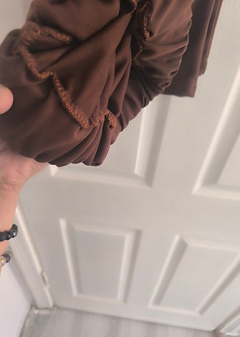 Kadın Kahverengi ikili takim - Görsel 4