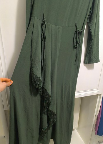 Uzun Haki Salaş Elbise - Görsel 3