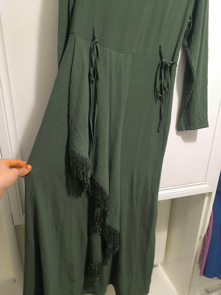 Uzun Haki Salaş Elbise - Görsel 3