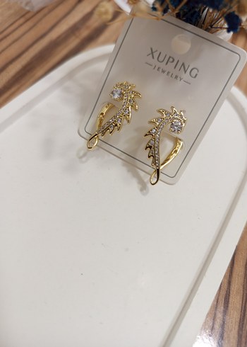 Xuping Altın Renkli Mini Küpe - Görsel 2