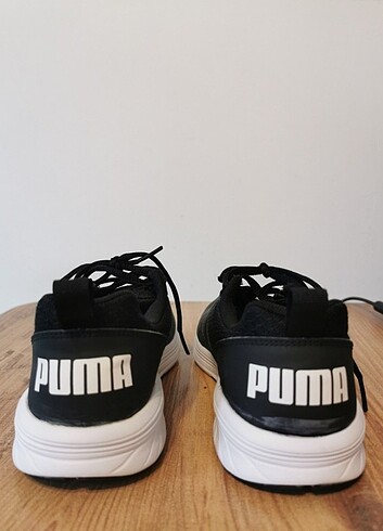 36 Beden siyah Renk Puma siyah spor ayakkabı 36 numara 