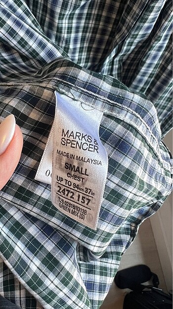 s Beden Marks&spencer erkek gömlek