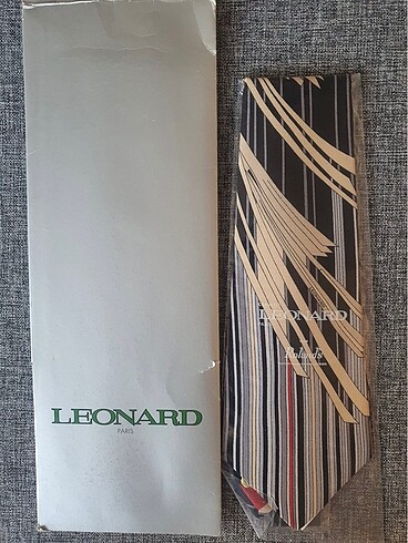 LEONARD PARİS VİNTAGE KRAVAT