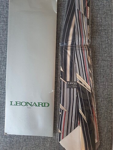 Diğer LEONARD PARİS VİNTAGE KRAVAT