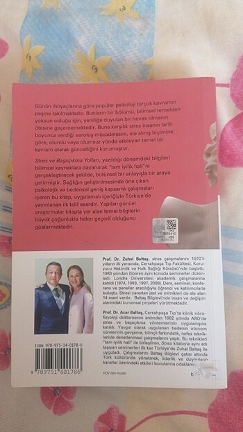 Stres ve Başaçıkma Yolları Prof. Dr. Zuhal Baltaş ve Prof. Dr. A