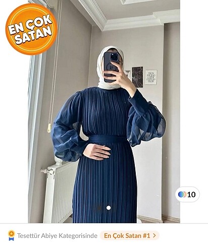 Trendyol & Milla Piliseli janjan şifon elbise trendyol