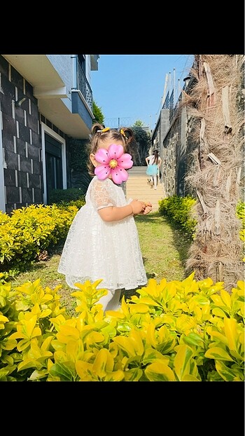 LC Waikiki Lcw Dantel Kız Bebek/Çocuk elbise / Özel gün elbisesi