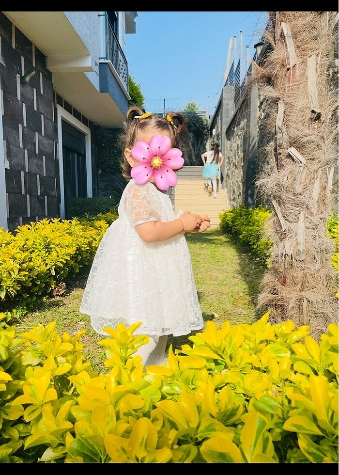 Lcw Dantel Kız Bebek/Çocuk elbise / Özel gün elbisesi - Görsel 2