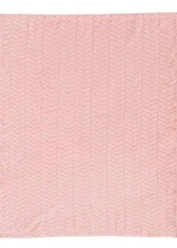 LCW Baby Pembe Desenli Kız Bebek Battaniyesi - Görsel 3