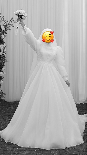 Tesettür Gelinlik - Görsel 2