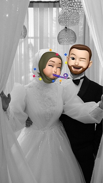 Tesettür Gelinlik - Görsel 5